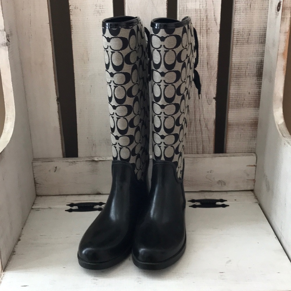 Coach rain boots - Picture 2 of 8
